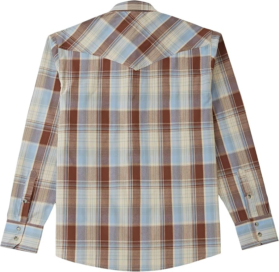Brown Blue Khaki