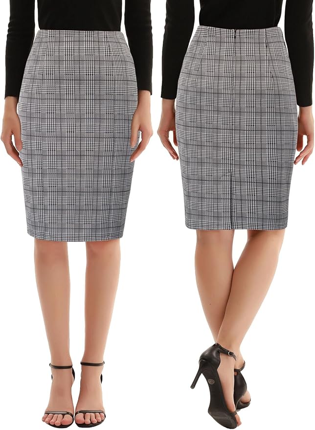 Plaid Grey