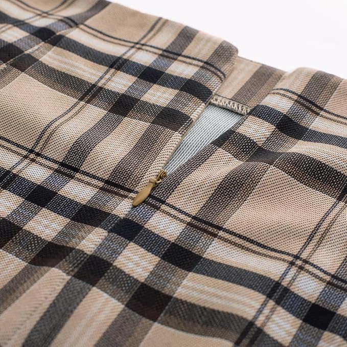 Plaid Khaki