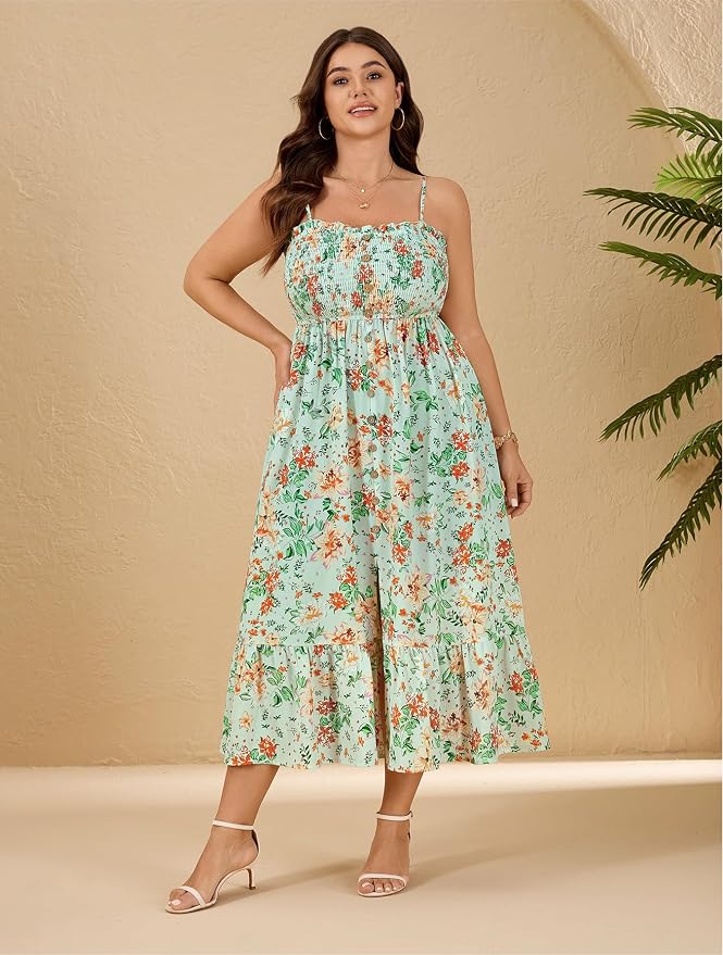 Green Floral
