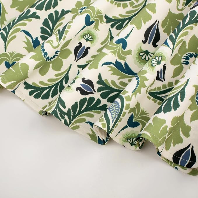 Green Printed Pattern