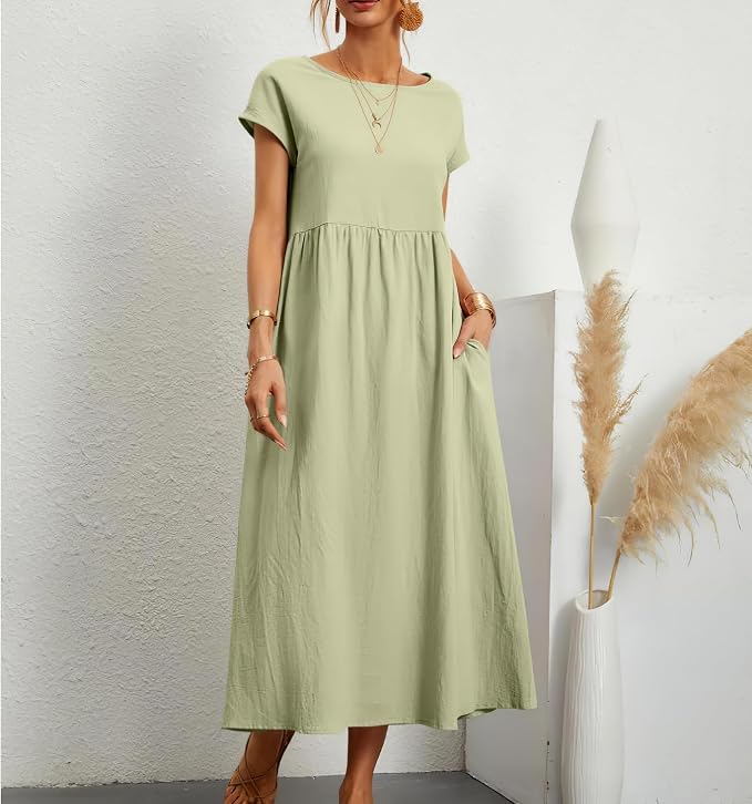 Light Green Maxi Dress