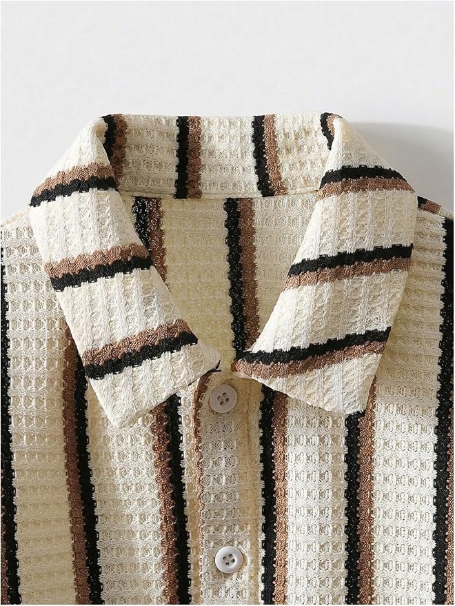 Beige Striped