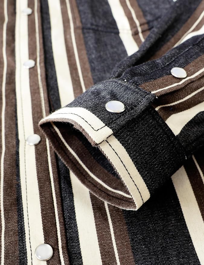 Denim Brown Black