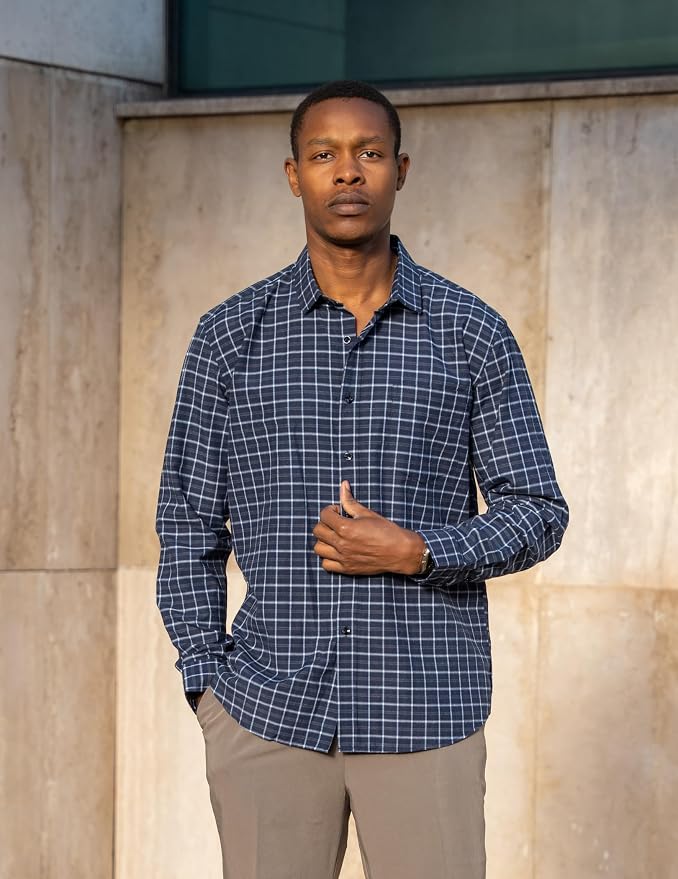 Navy Gingham