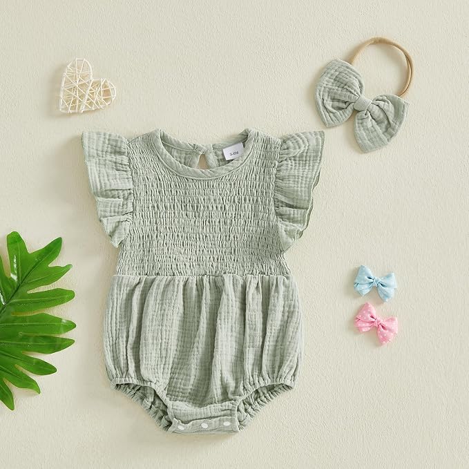 Smocked Green