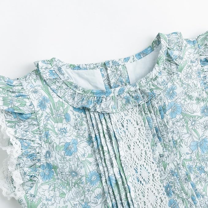 Ad-blue Floral