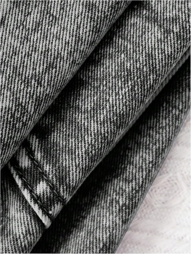 Dark Grey Washed