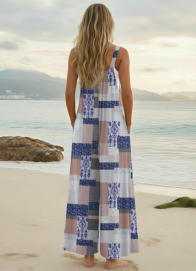 Grey Boho Print
