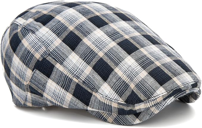 Plaid Black White