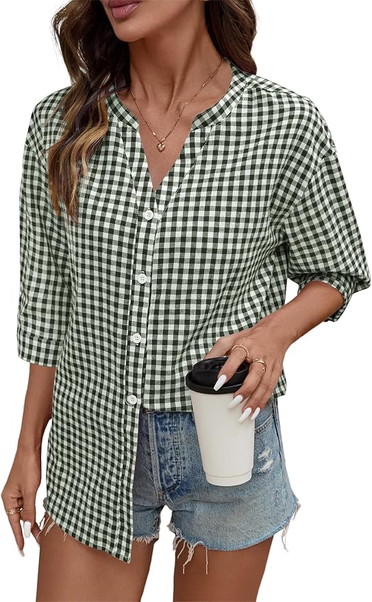 Green Gingham