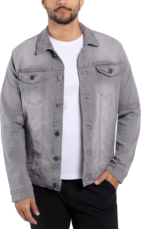 Medium Washed Grey Denim