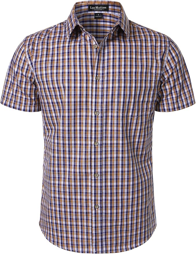 Navy Yellow Gingham