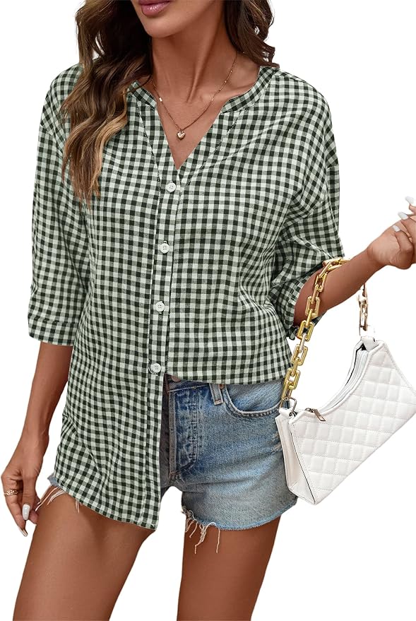 Green Gingham