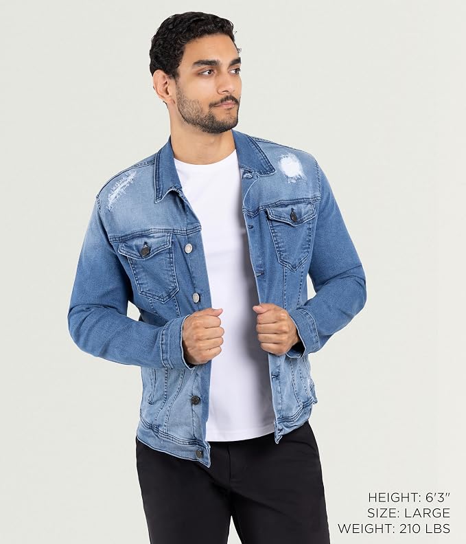 Medium Blue - Ripped