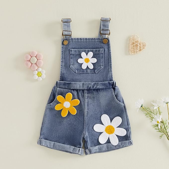 Denim-yellow Floral