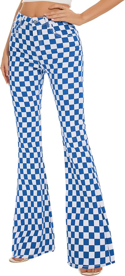 Blue White Plaid