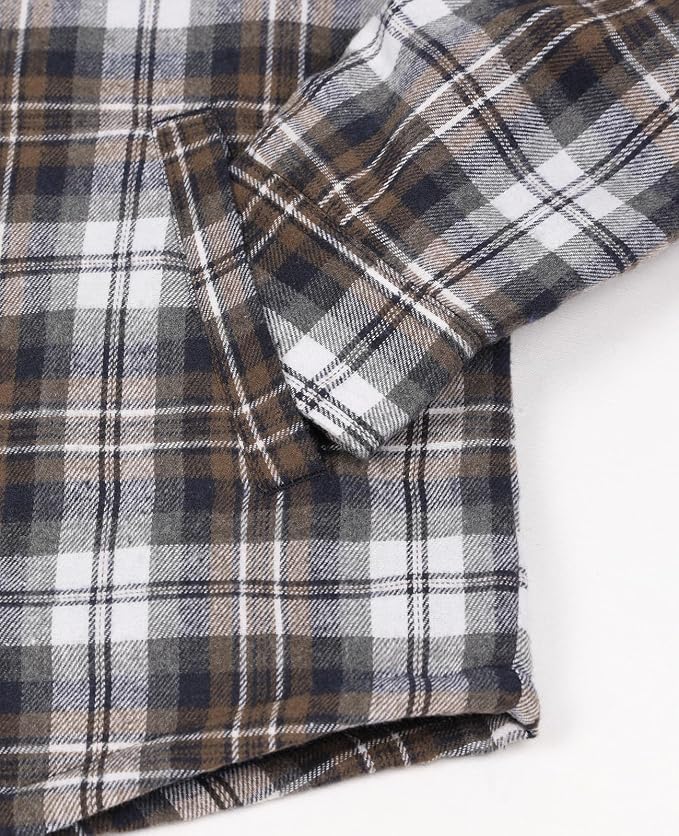 Sherpa Lined Coffee White