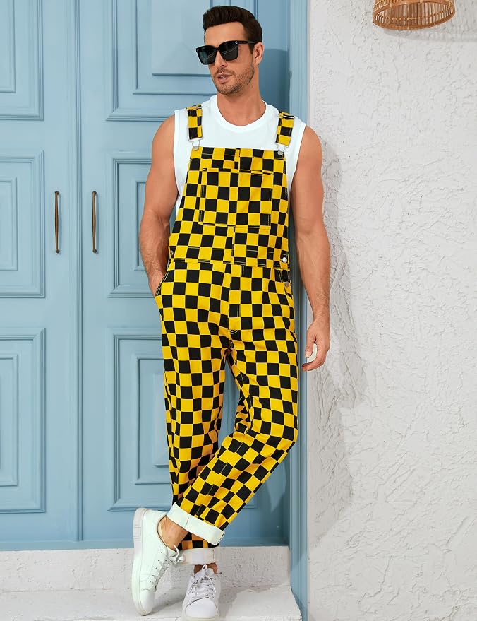Black and Yellow Plaid