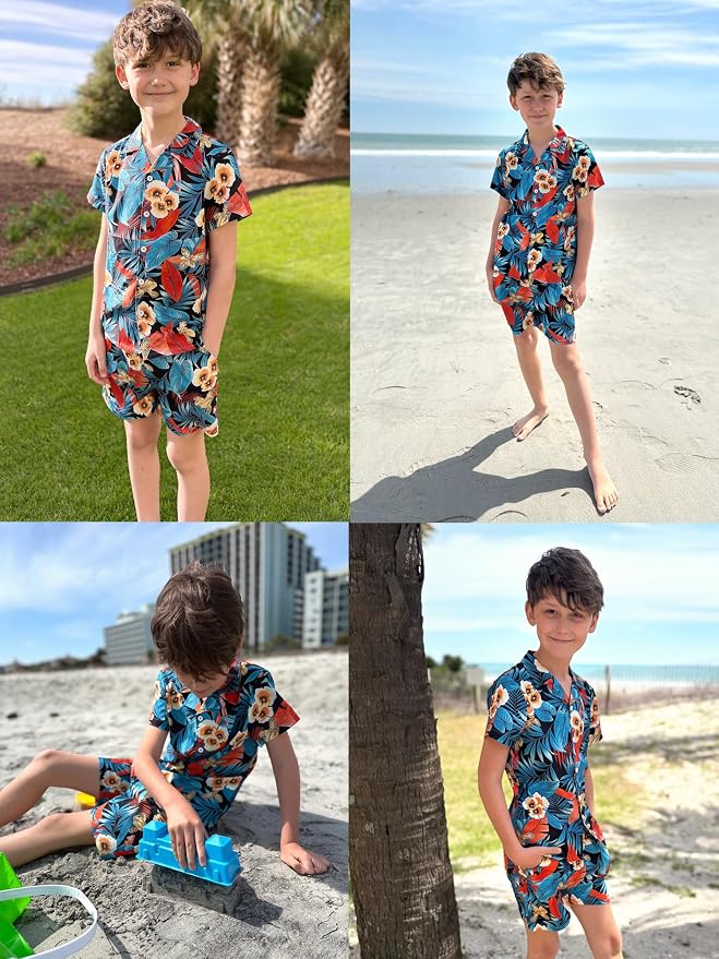 Blue-floral