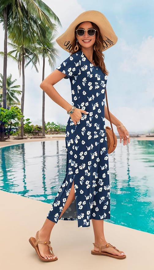Floral Navy