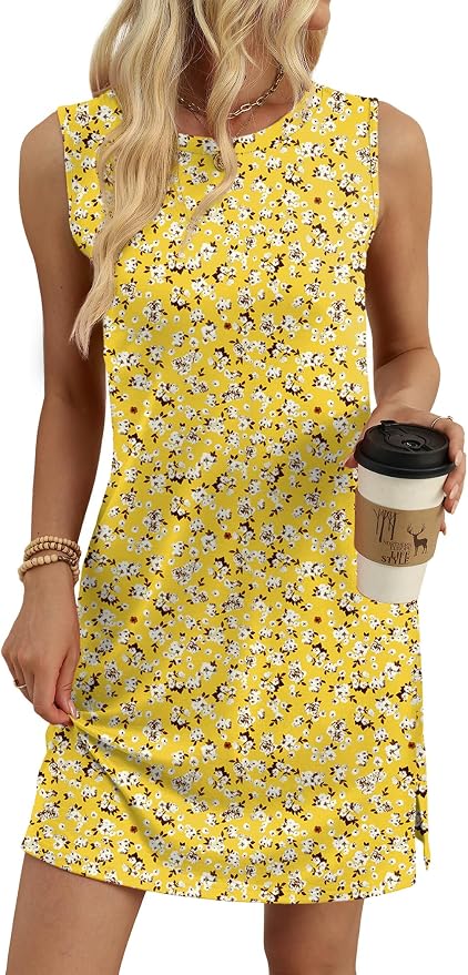 Yellow White Print