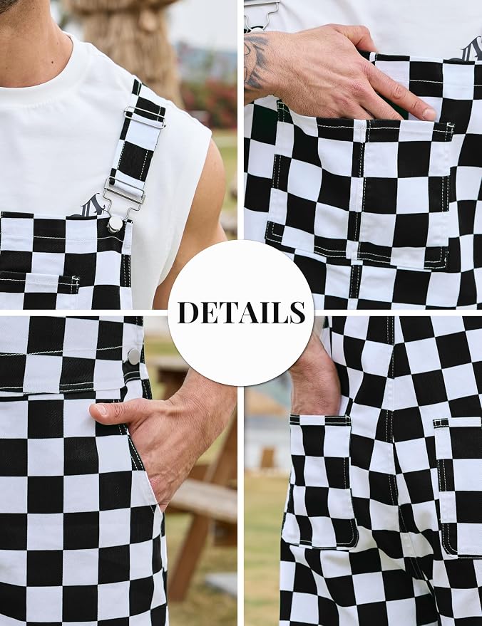 Black and White Checkered