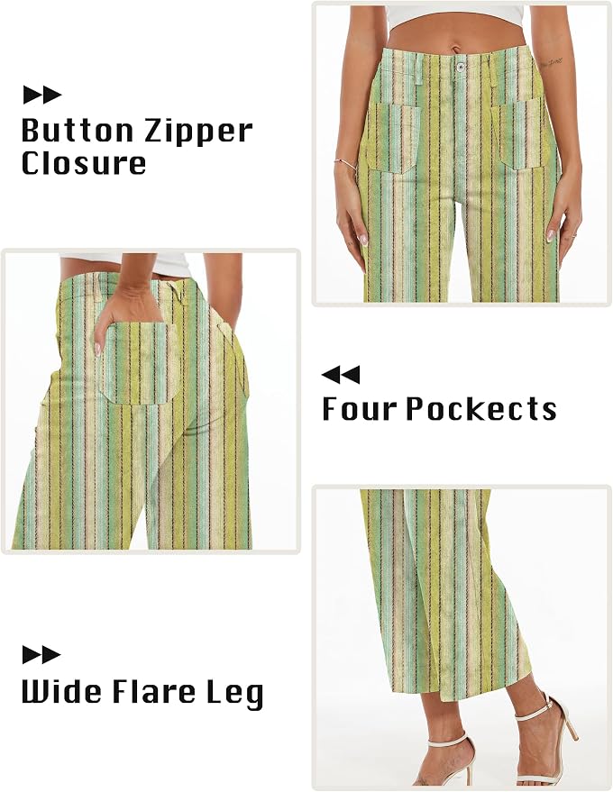 Light Green Striped