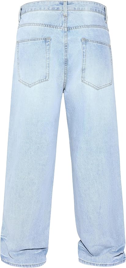 Light Blue Ripped