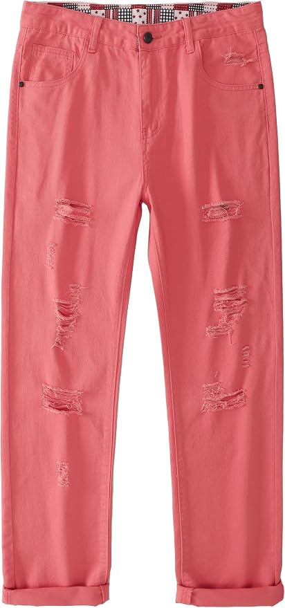 Pink Ripped