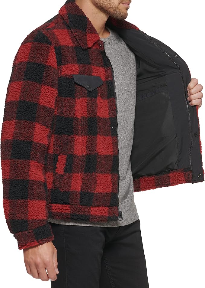 Red Plaid/Black