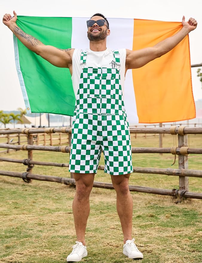 Green Checkered