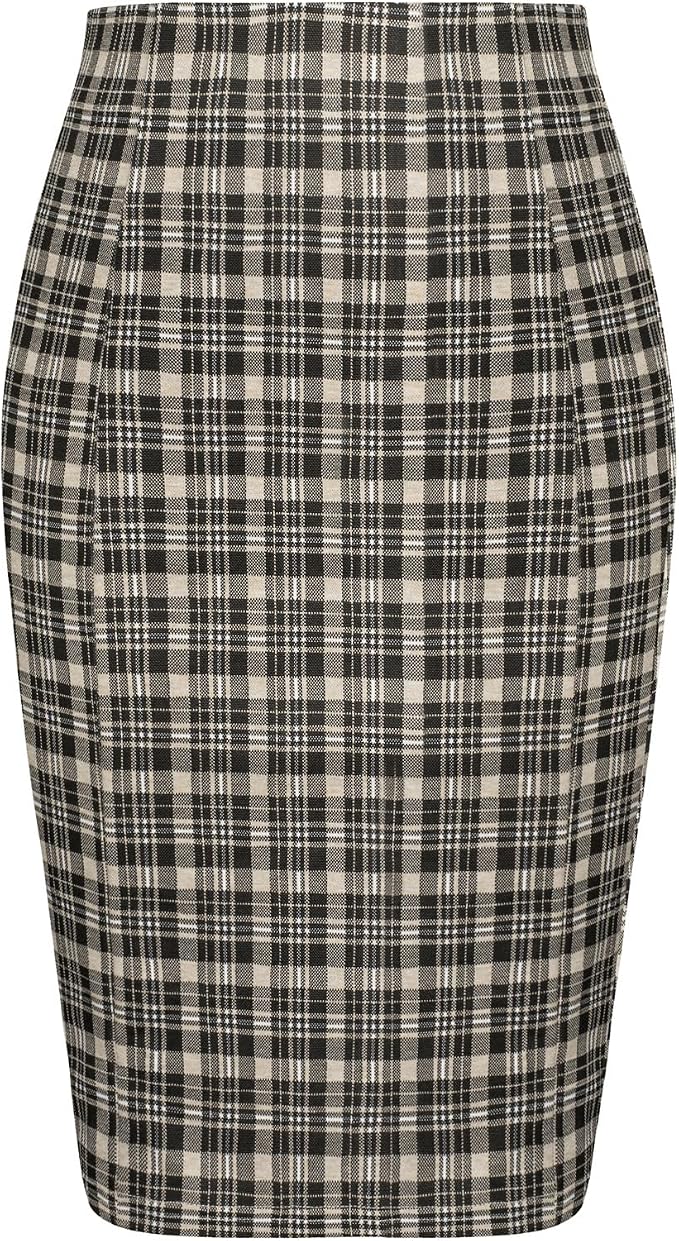 Plaid Apricot Black