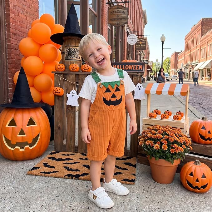 Pumpkin Face-orange