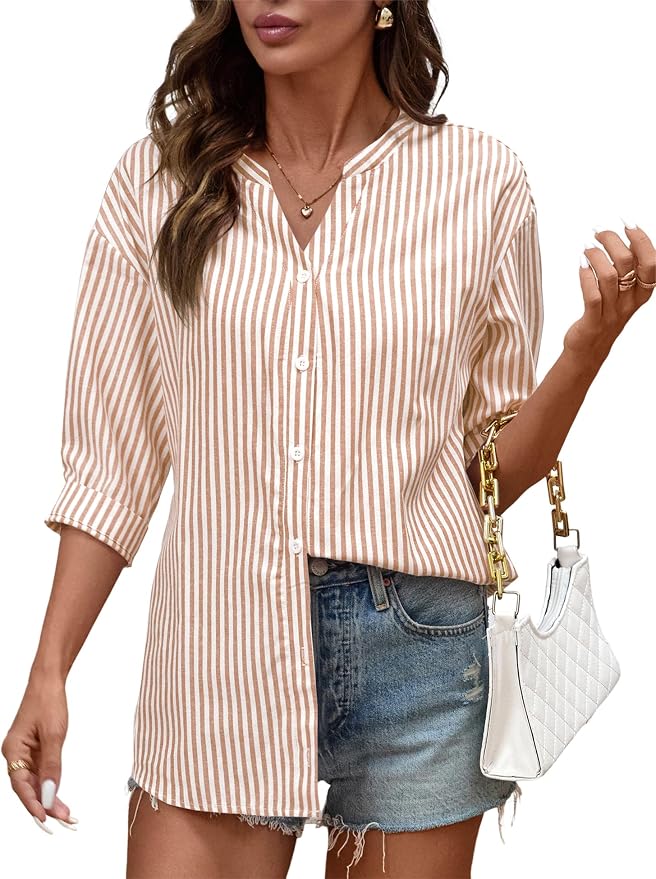 Khaki Striped