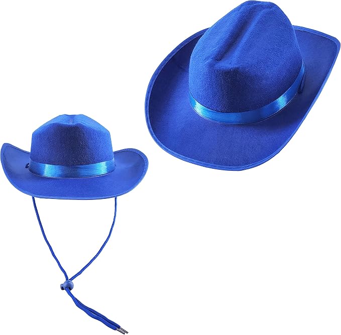Blue Cowboy Hat