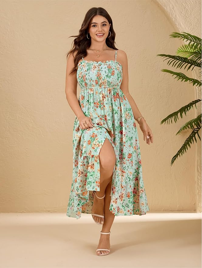 Green Floral