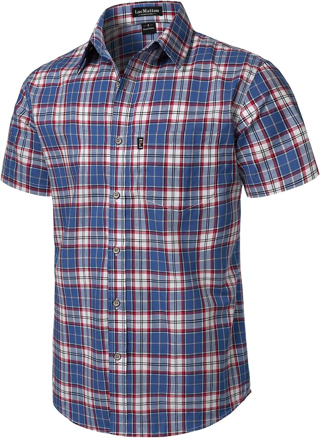 Blue Red Plaid