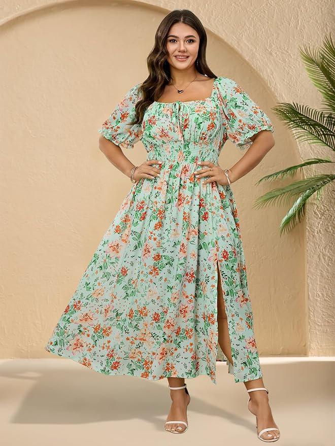 Green Floral