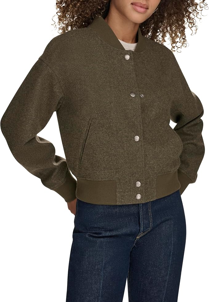 Olive Wool Blend