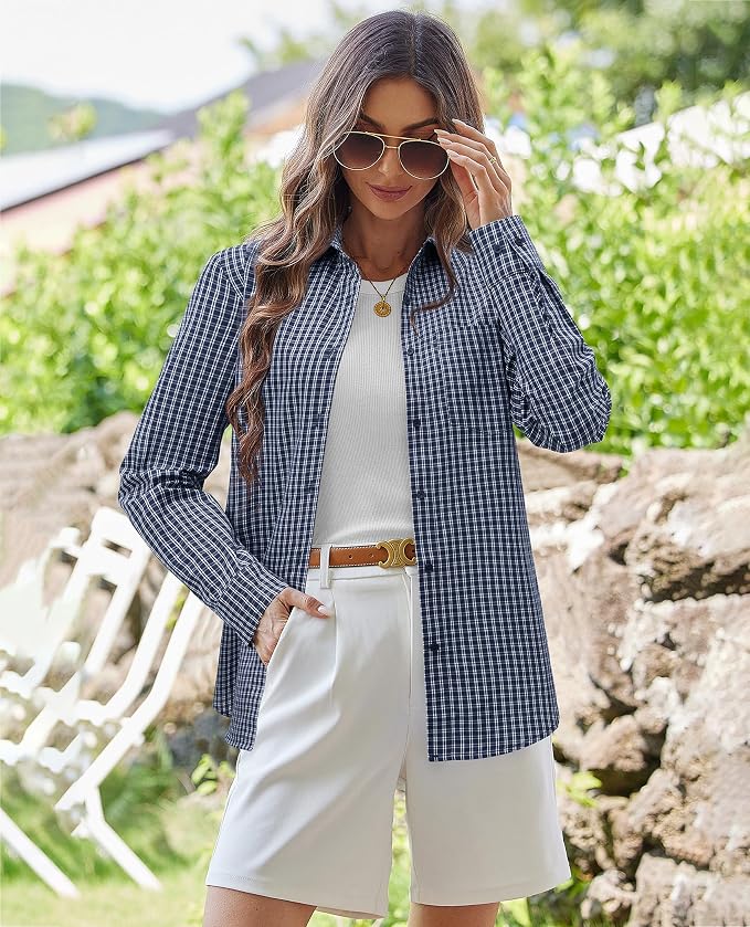 Navy Blue Plaid