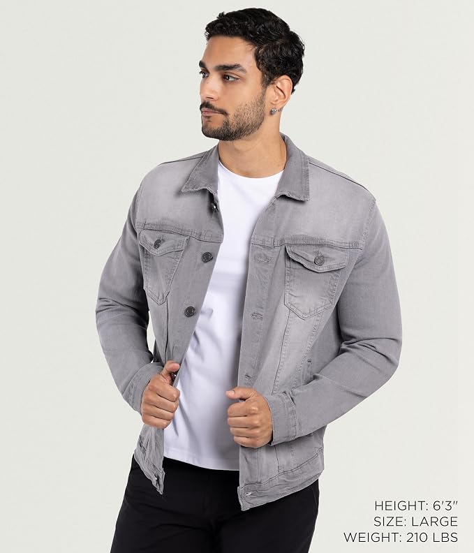 Medium Washed Grey Denim