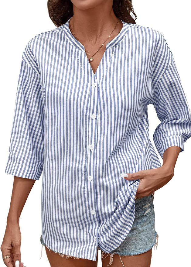 Dark Blue Striped