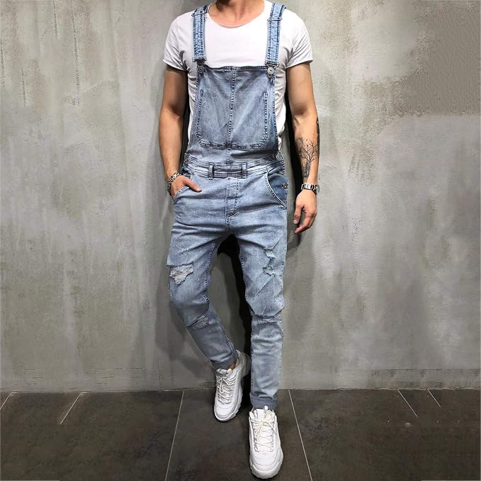 18#straight Leg Casual Pants-blue
