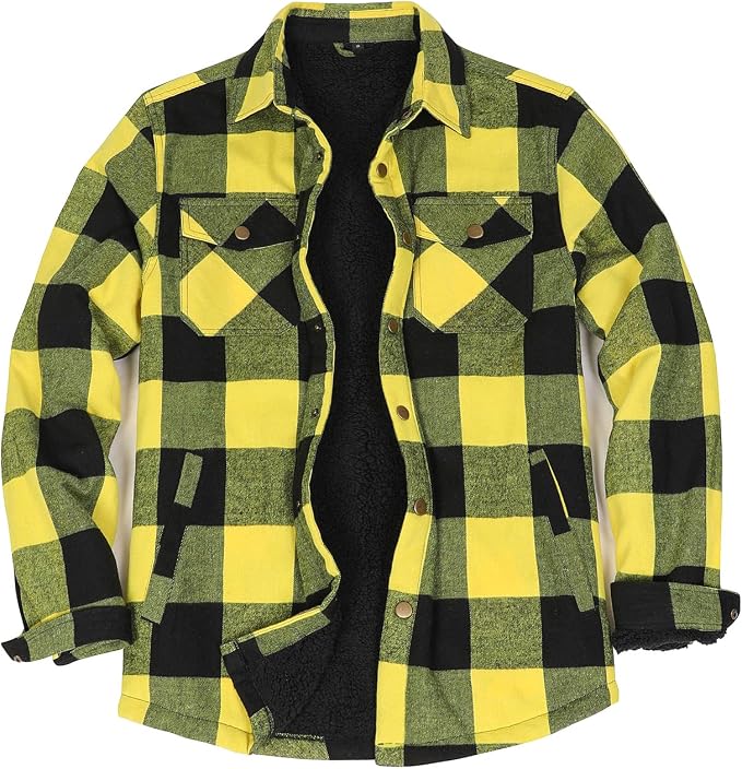 Sherpa Lined Yellow and Black