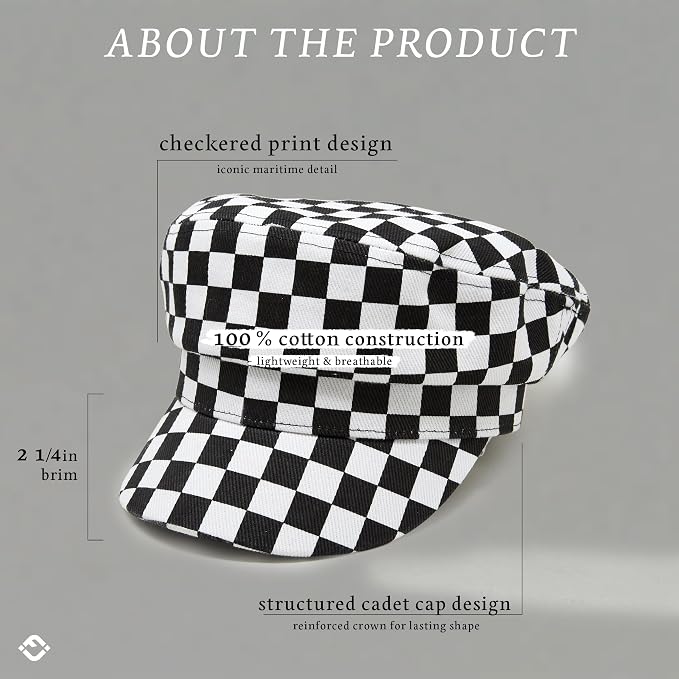 Checker - White/Black