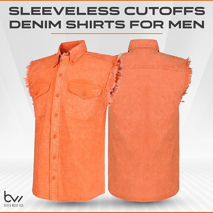 Stone Wash Orange