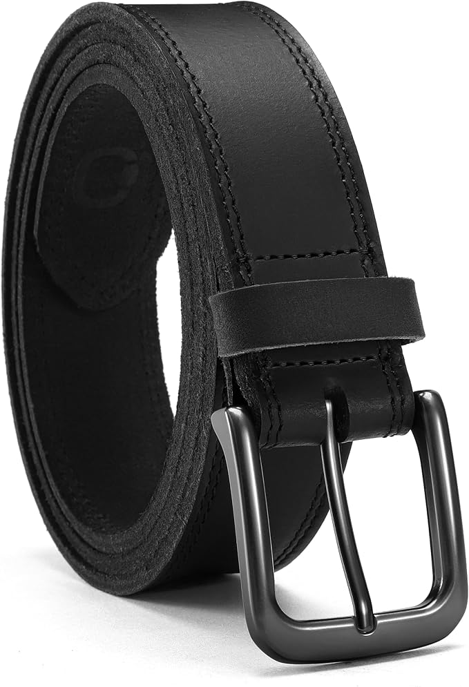 Full Grain Black / Gun
