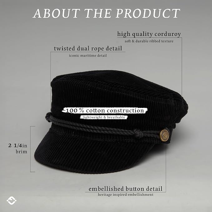 Corduroy - Black