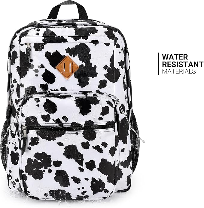 Cow Print Black